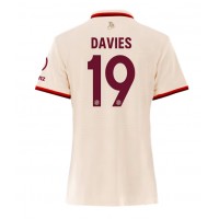 Camisa de time de futebol Bayern Munich Alphonso Davies #19 Replicas 3º Equipamento Feminina 2024-25 Manga Curta